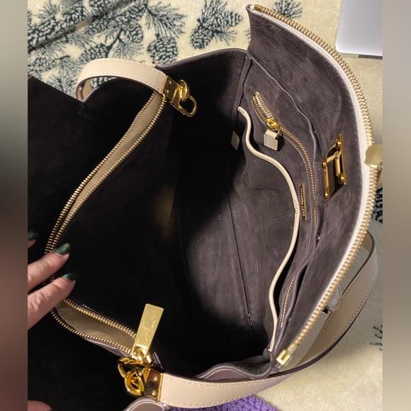 Michael Kors Leather Bucket Bag - Picture 12 of 12